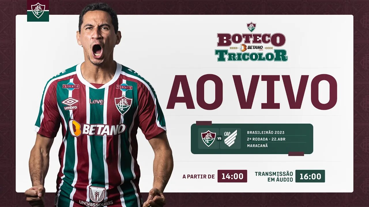 AO VIVO - FLUMINENSE X ATHLETICO-PR | 2ª RODADA DO CAMPEONATO BRASILEIRO 2023