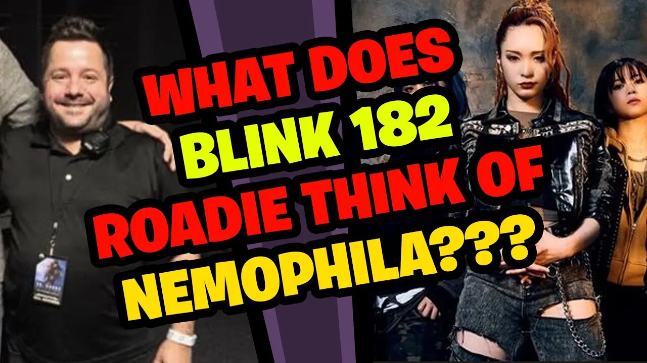 BLINK 182 Roadie Reacts to NEMOPHILA!