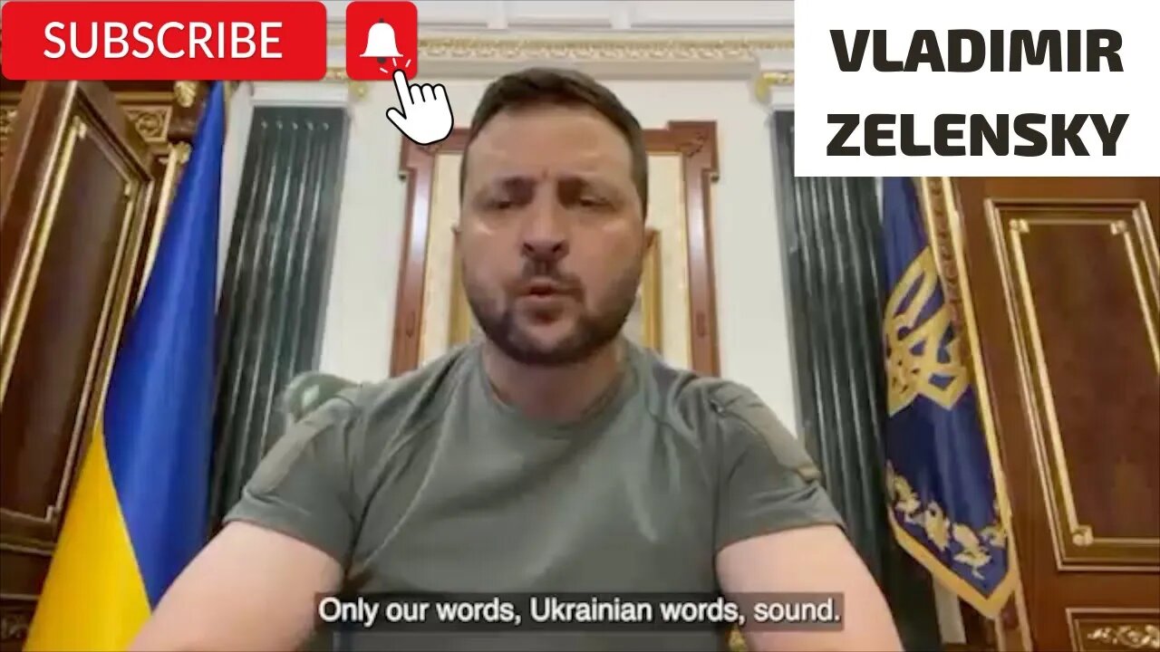 Vladimir Zelensky Explanations September 18 2022 (Subtitle)