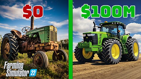 Starting With $0 | Farming Simulator 22