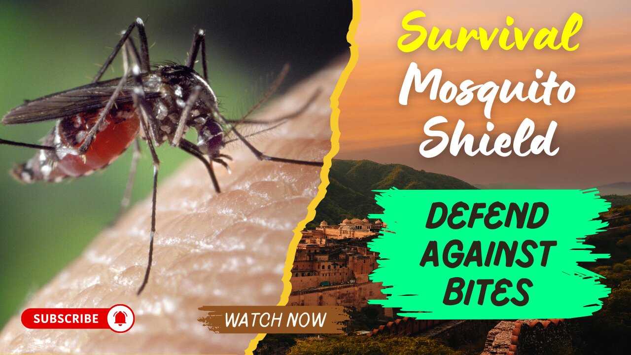 Survival Mosquito Shield: Defend Against Bites