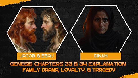 Genesis Chapters 33 and 34 Explanation, Diggin' Deeper Into Scripture