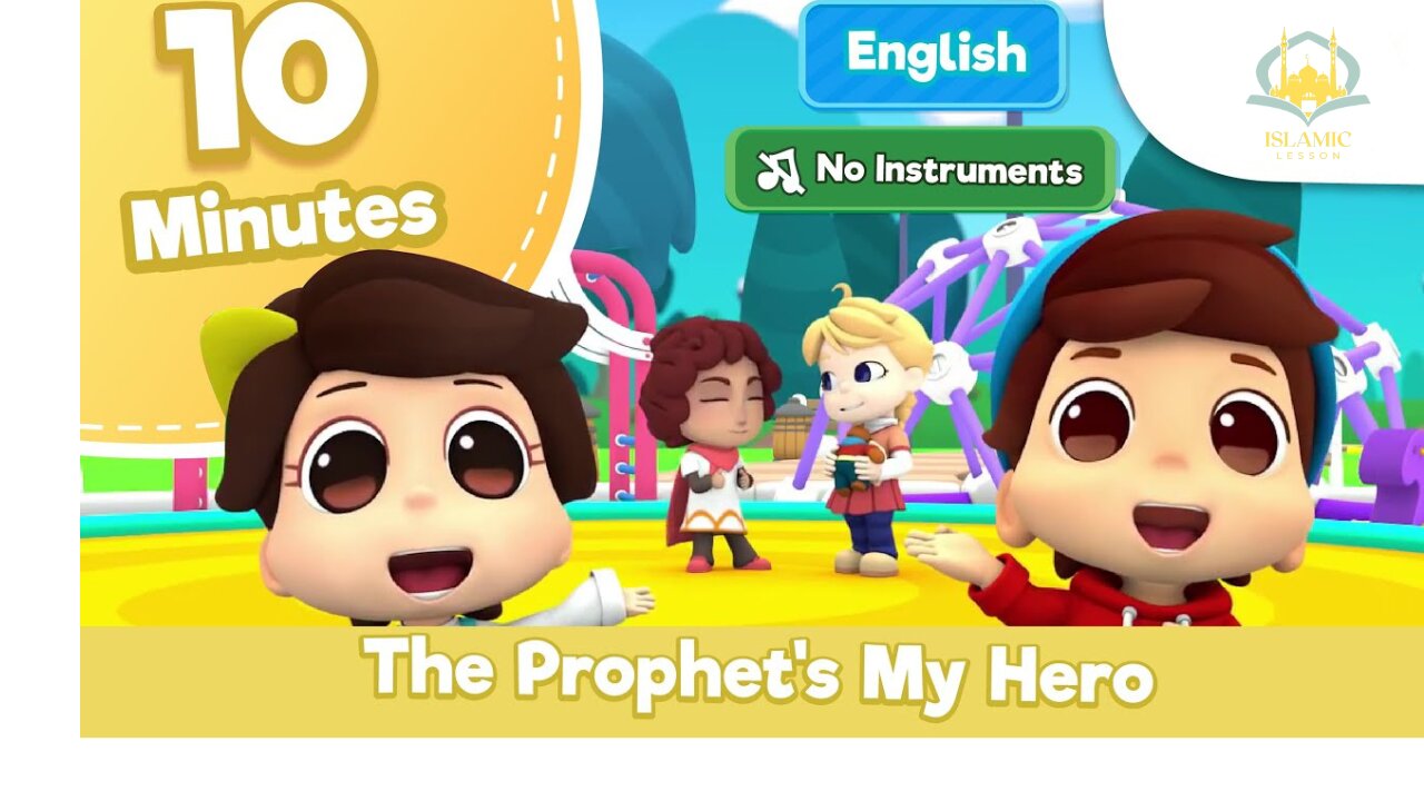 The Prophet's My Hero | Omar & Hana Song Compilations | Omar & Hana | Islamic Lesson