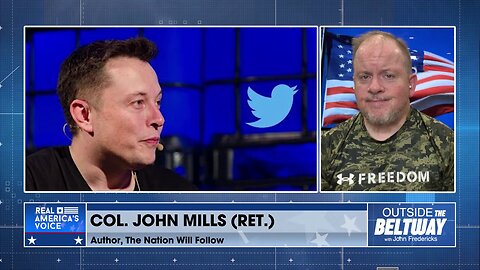 Col. John Mills: FBI, Intel Collusion With Twitter Is Racketeering - GOP Should Bring RICO Charges