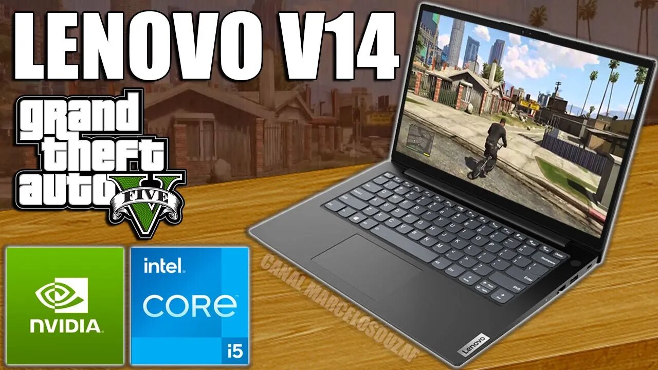 GTA V Gameplay | Lenovo V14 / Core i5 / 8GB / MX350