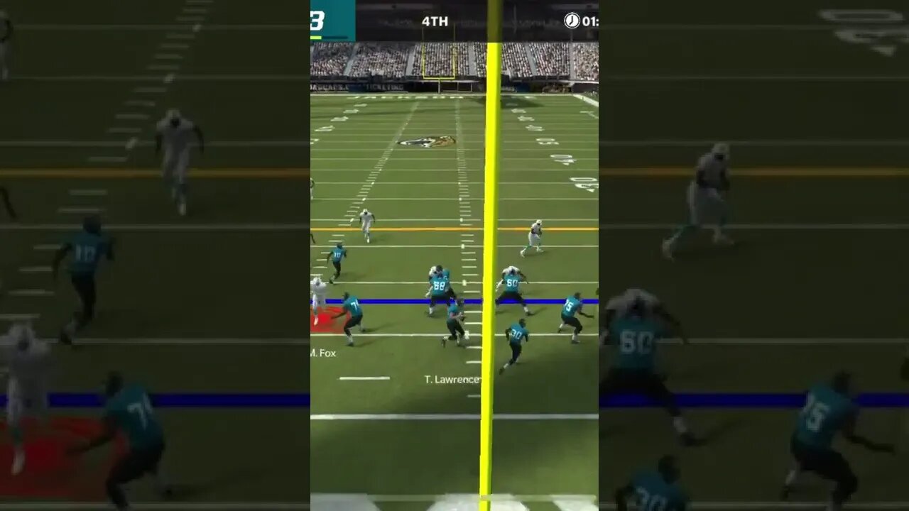 Jaguars TE Chris Manhertz Pass Reception Gameplay - Madden NFL 22 Mobile Football