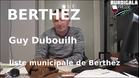 Berthèz 2020, Guy Dubouilh
