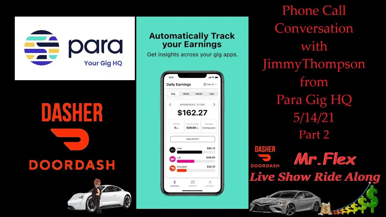 Jimmy Thompson on a call 5/14/21 (Para Gig HQ) #TipTransparencyNow #DoorDash #Dashers