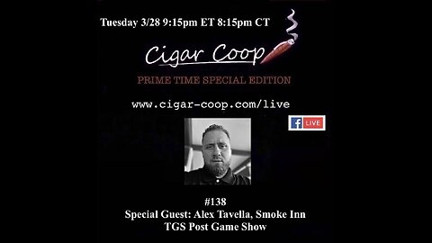 Prime Time Special Edition 138: Alex Tavella, Smoke Inn/KMA Talk Radio