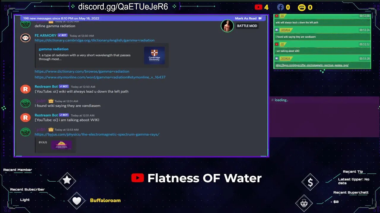 Flat Earth Reality Discord Server part 2