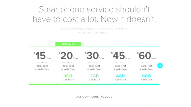 Cell phone service for $20 a month