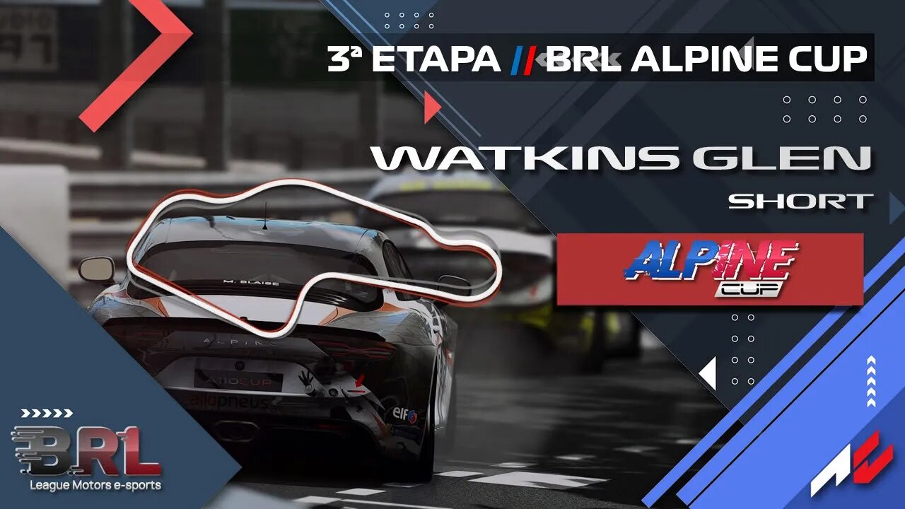 GREEN GOLD BRL ALPINE - 3ª Etapa - Watkins Glen - ASSETTO CORSA