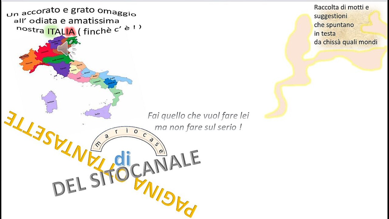 PAGINA OTTANTASETTE del SITOCANALE di mariocase