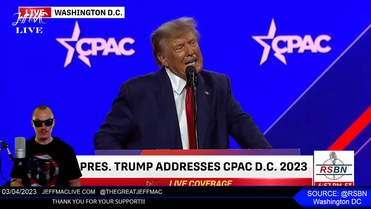 LIVE: President Donald Trump Speaking at CPAC | Washington DC | USA |