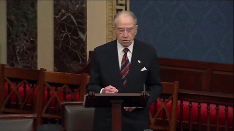 🔴 Chuck Grassley on Impeachment Trial