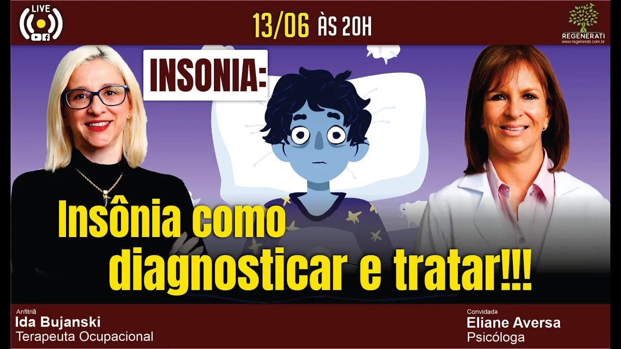 Insônia. Como diagnosticar e tratar!!!