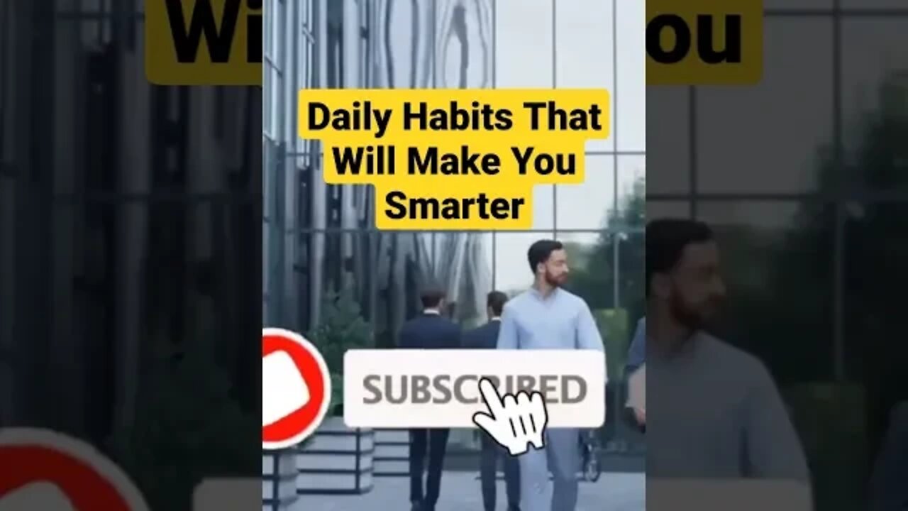 Daily Habits That Will Make You Smarter. #shorts #smart #smartpeople #dailyhabits