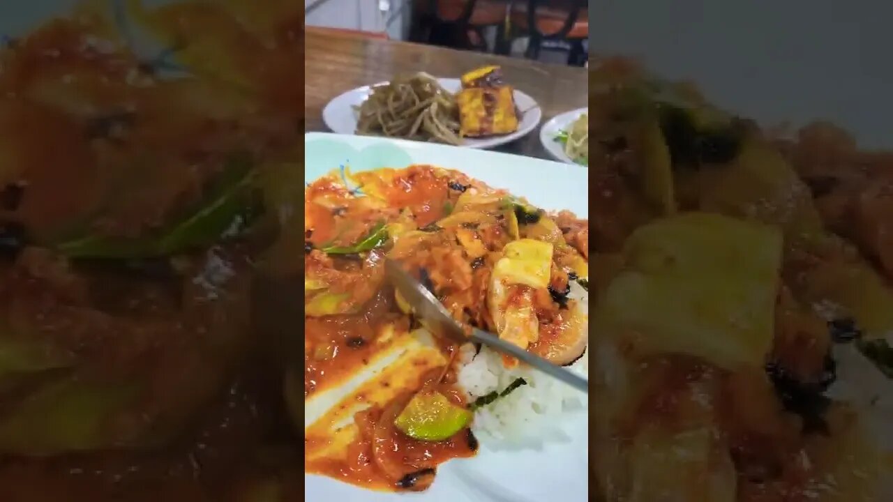 #shorts #hungry #cooking Korean Spicy tuna,Kim-chi over rice and dumbling!