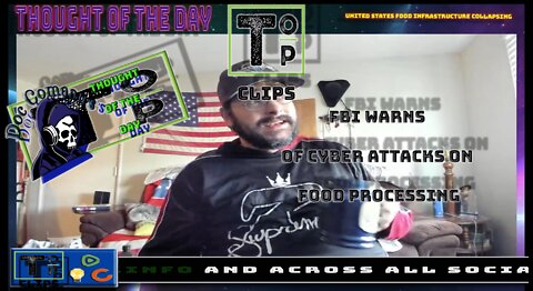 FBI Warns Of Cyber Attacks On Food Processing (Clean)