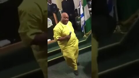 See what davido's uncle did in a church after he was elected