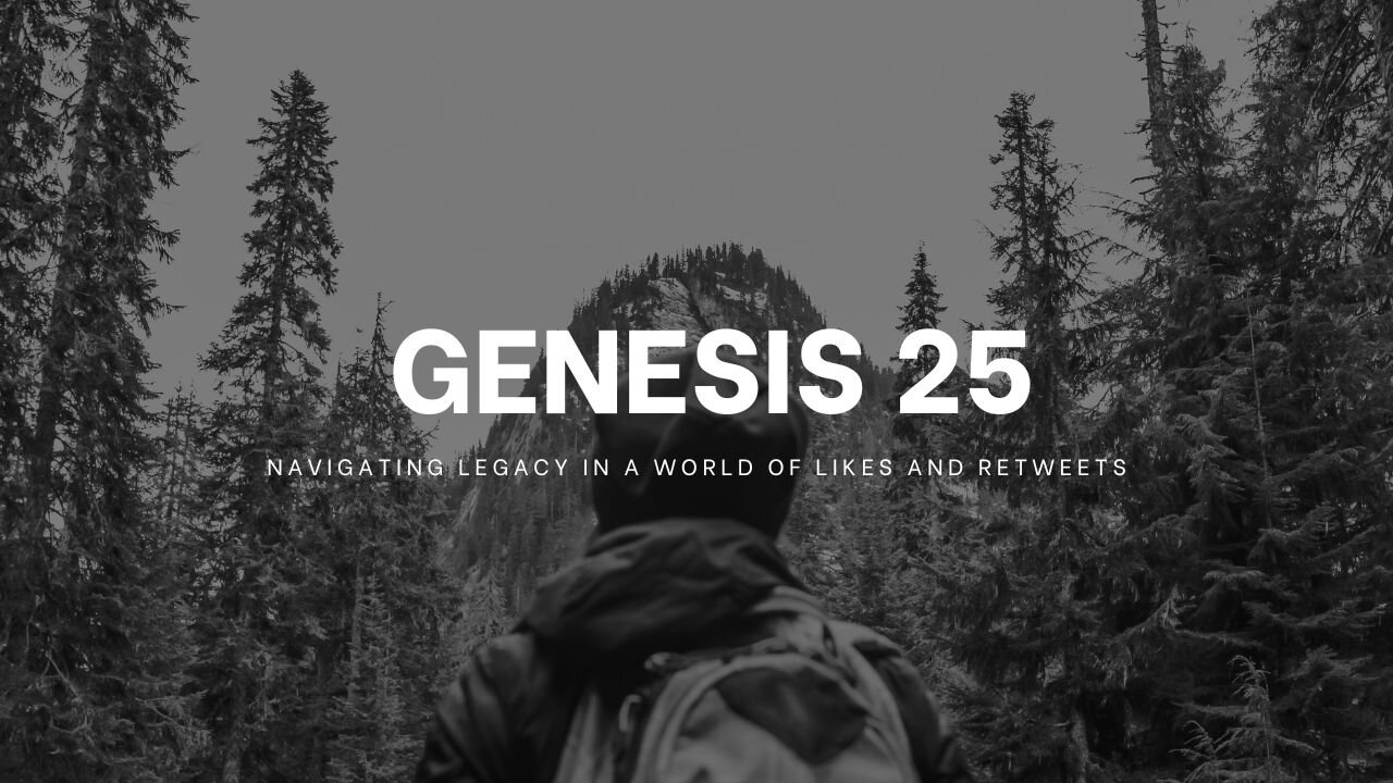 Genesis 25 - Navigating Legacy in a World of Likes and Retweets