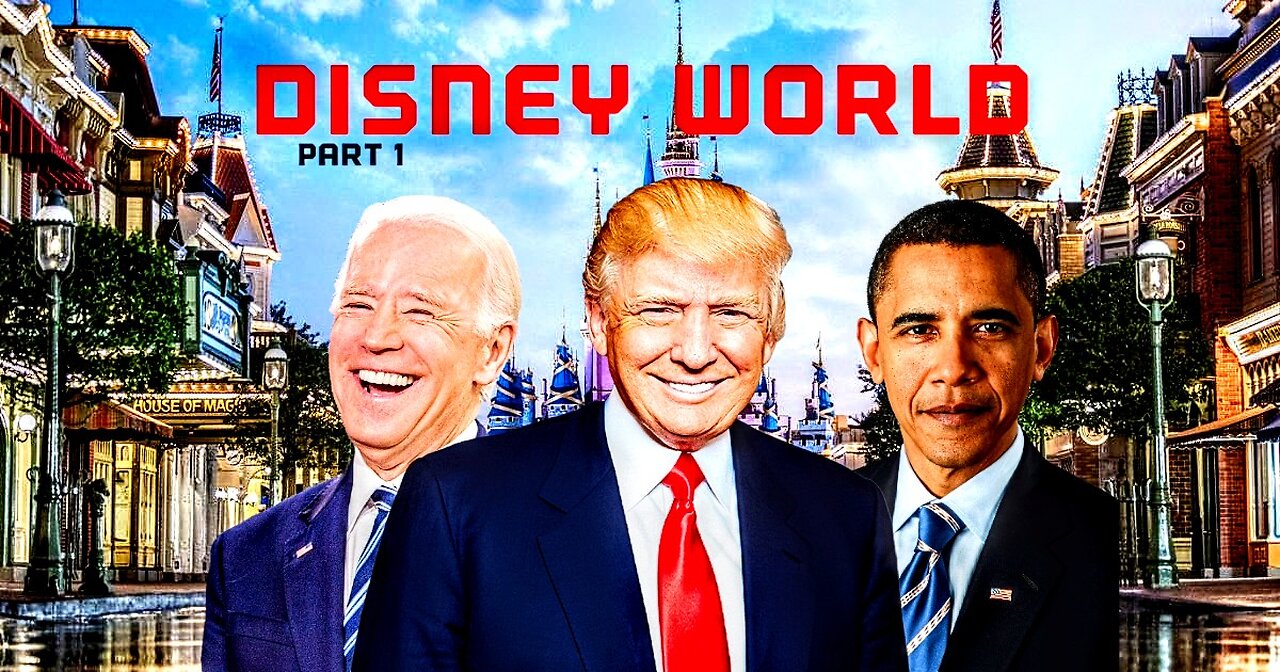 PRESIDENTS GO TO DISNEY WORLD! (Part 1)