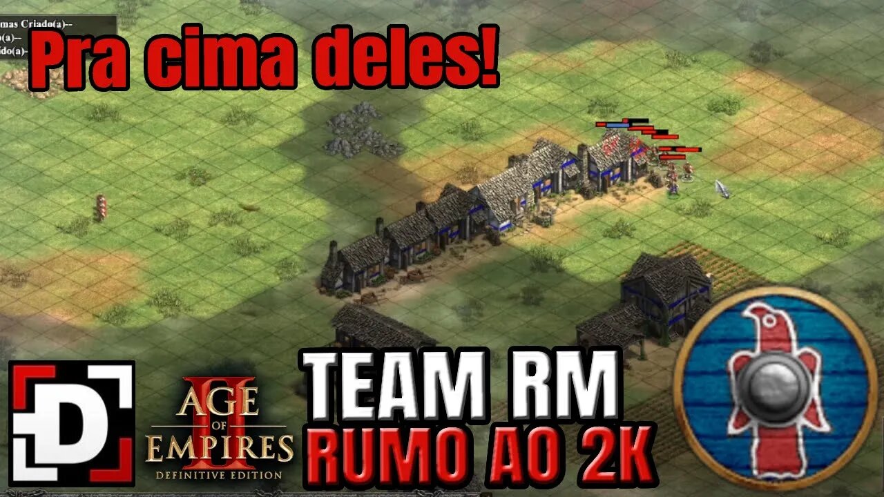 Pra cima deles! Jogando de Godos no Team RM do Age of Empires 2