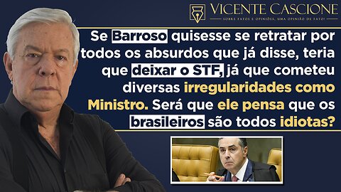 DOSSIÊ BARROSO: A PARCIALIDADE E AS FALAS DO MINISTRO QUE ALEGA TER "DERROTADO O BOLSONARISMO"