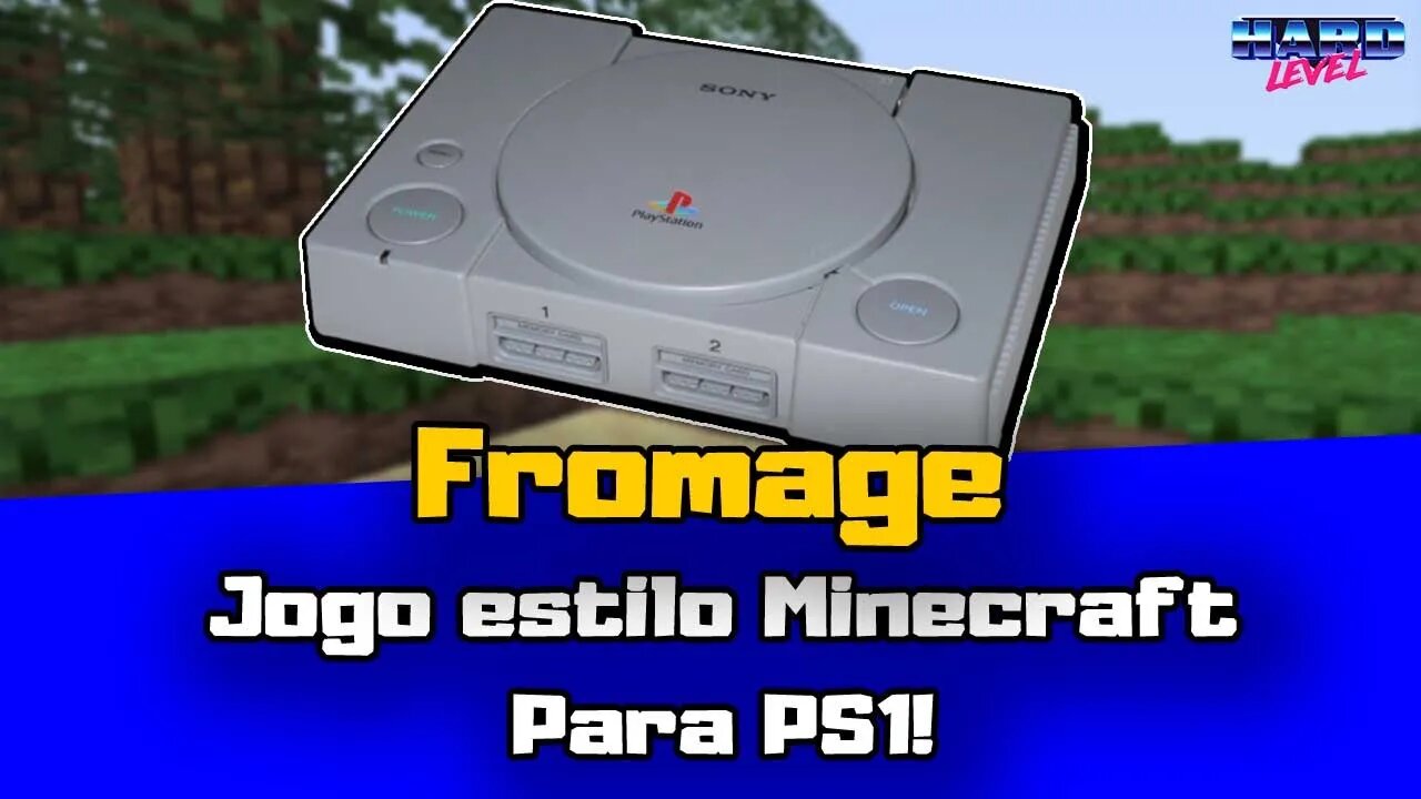 Fromage - O incrível jogo conceitual estilo Minecraft para PS1!