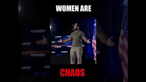 "WOMEN ARE CHAOS" #Shorts