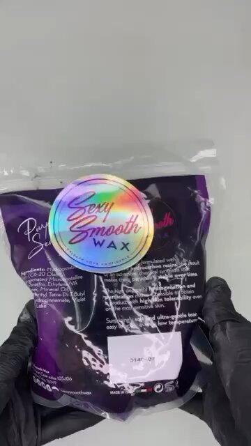 Amber @avn.skin does Bikini Waxing with Purple Seduction Hard Wax