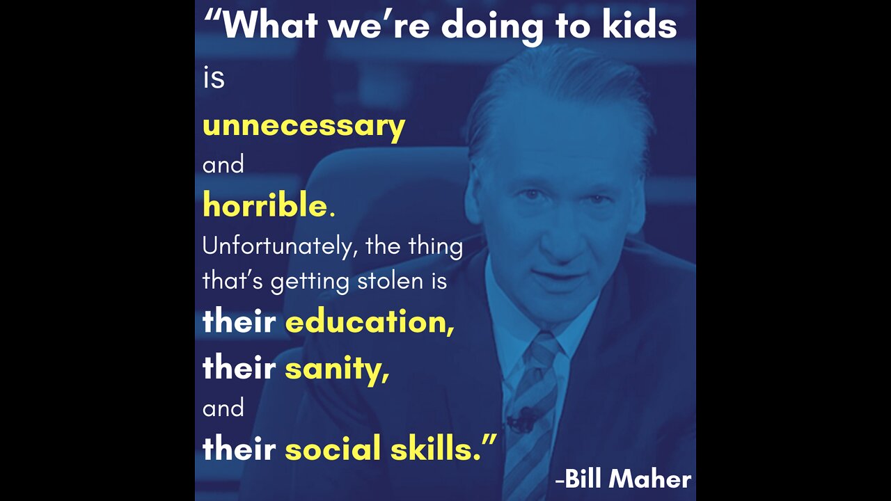 Bill Maher Confirms Child Abuse in Schools