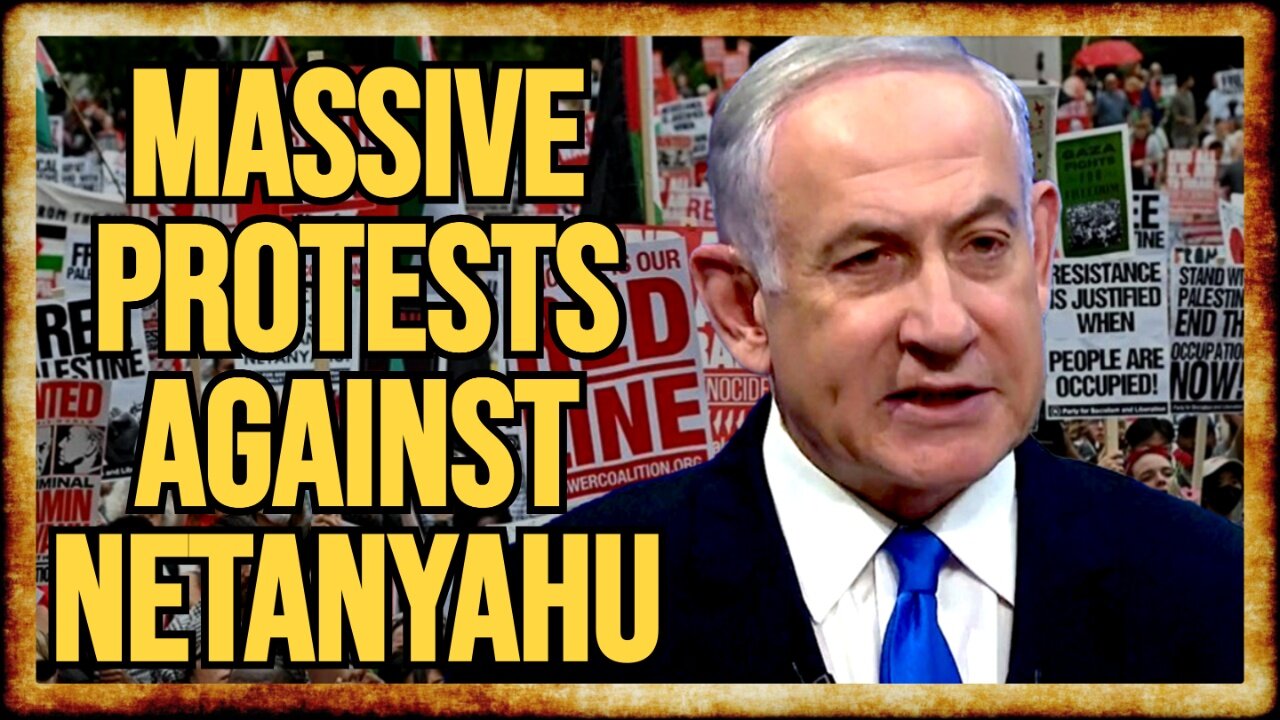 Protesters FLOOD THE STREETS in DC For Netanyahu Speech