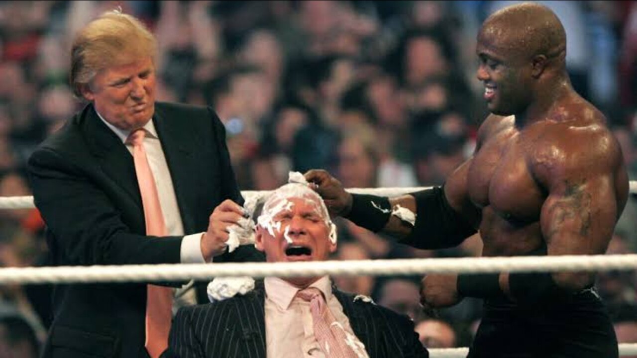 donald trump wwe fight