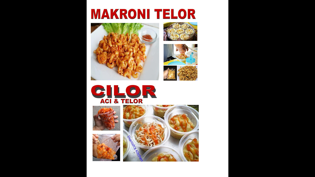 jualan makaroni telur di sekolah sukses