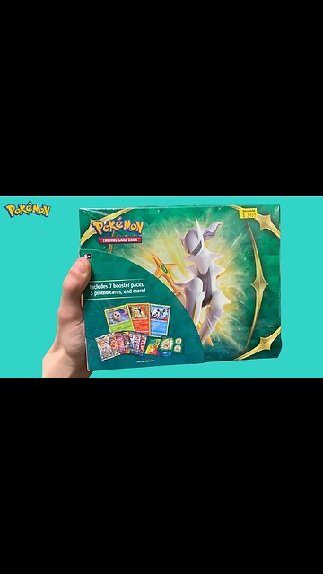 Arceus Treasure Box Opening