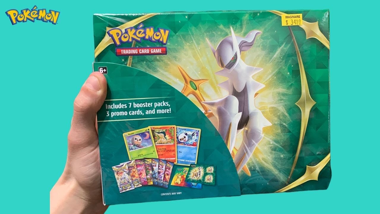 Arceus Treasure Box Opening