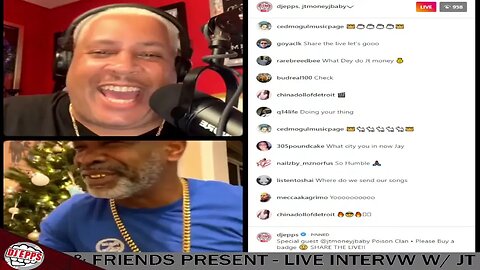 DJ EPPS & FRIENDS PRESENT LIVE INTERVW W JT MONEY @JTMONEYJBABY HOSTED BY DJ EPPS @DJ EPPS