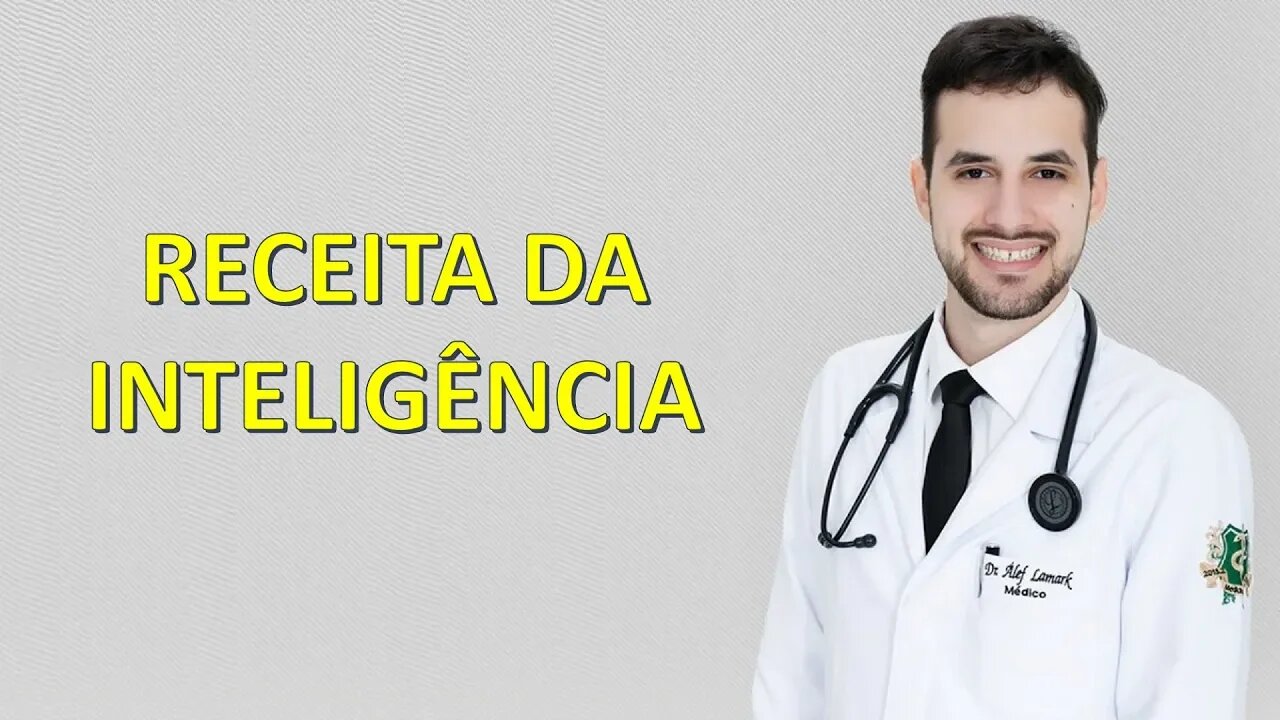 Remédio para ficar inteligente e aumentar concentração nos estudos | Dr. Álef Lamark