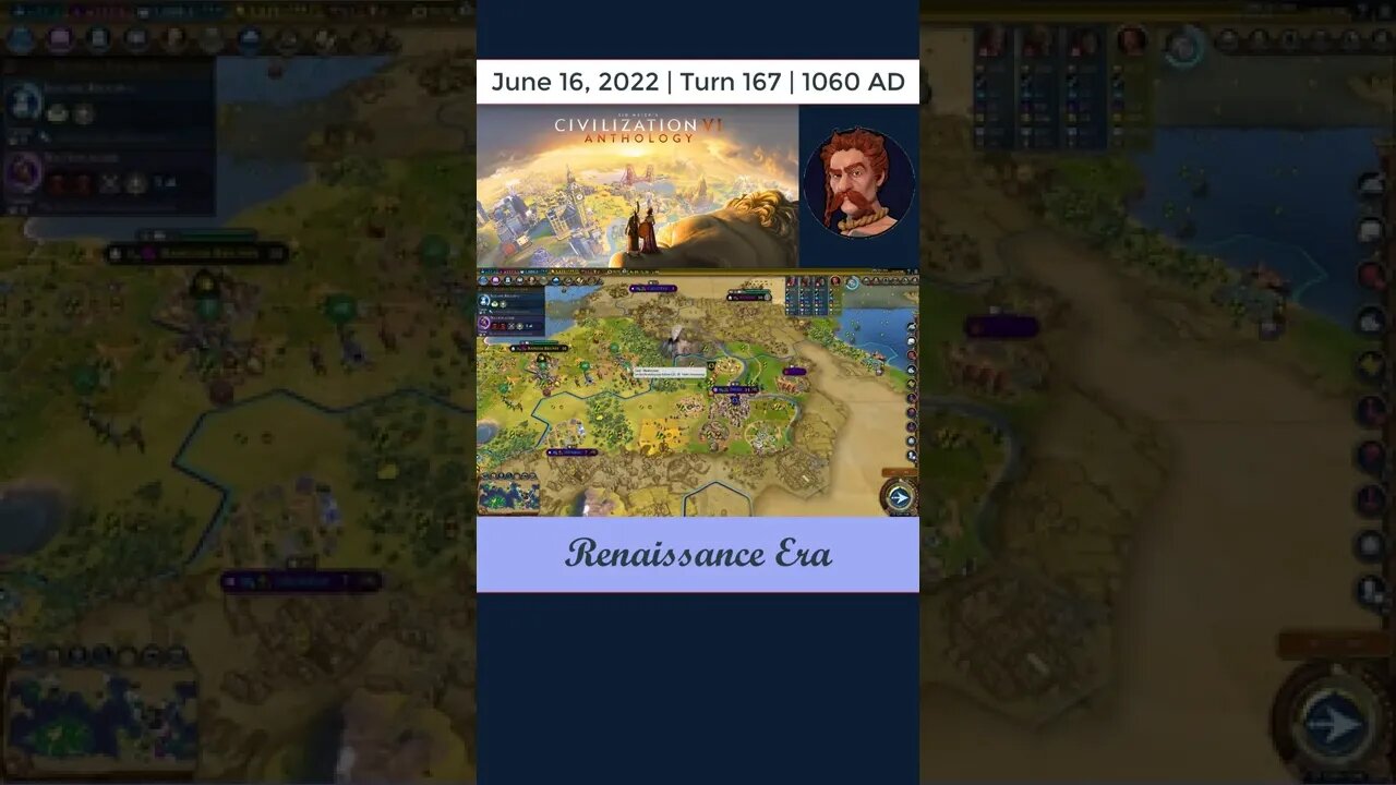 Daily Civ6 - TURN 167 - PREPARING FOR THE FINAL WAR?!