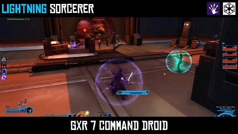 SWTOR Bonus Boss: GXR 7 Command Droid | The Black Talon | Level 75 Lightning Sorcerer | 1080p