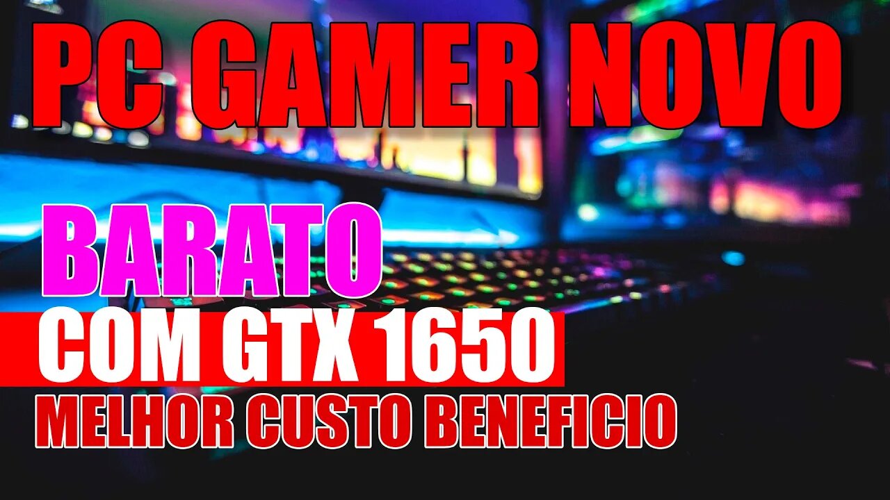 PC Gamer novo melhor custo beneficio natal 2020