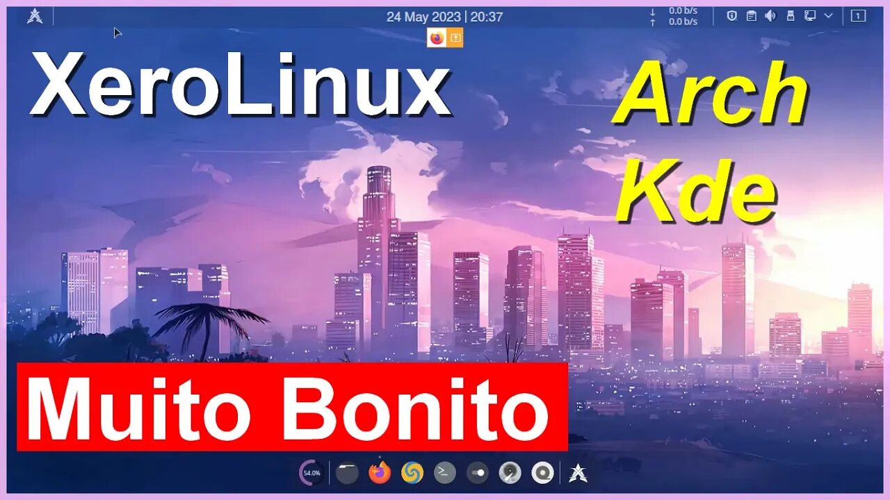 XeroLinux Uma distribuição personalizada baseada em Arch com o KDE Plasma