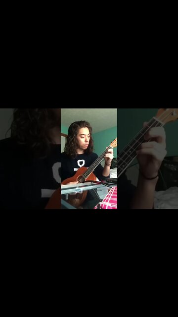 Play a Guitar Riff and Bass Line on Uke at the same time