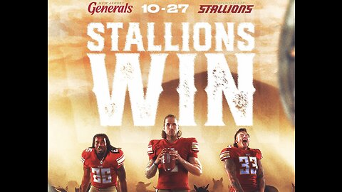 Birmingham stallions crush the new jersey generals | USFL GAME RECAP