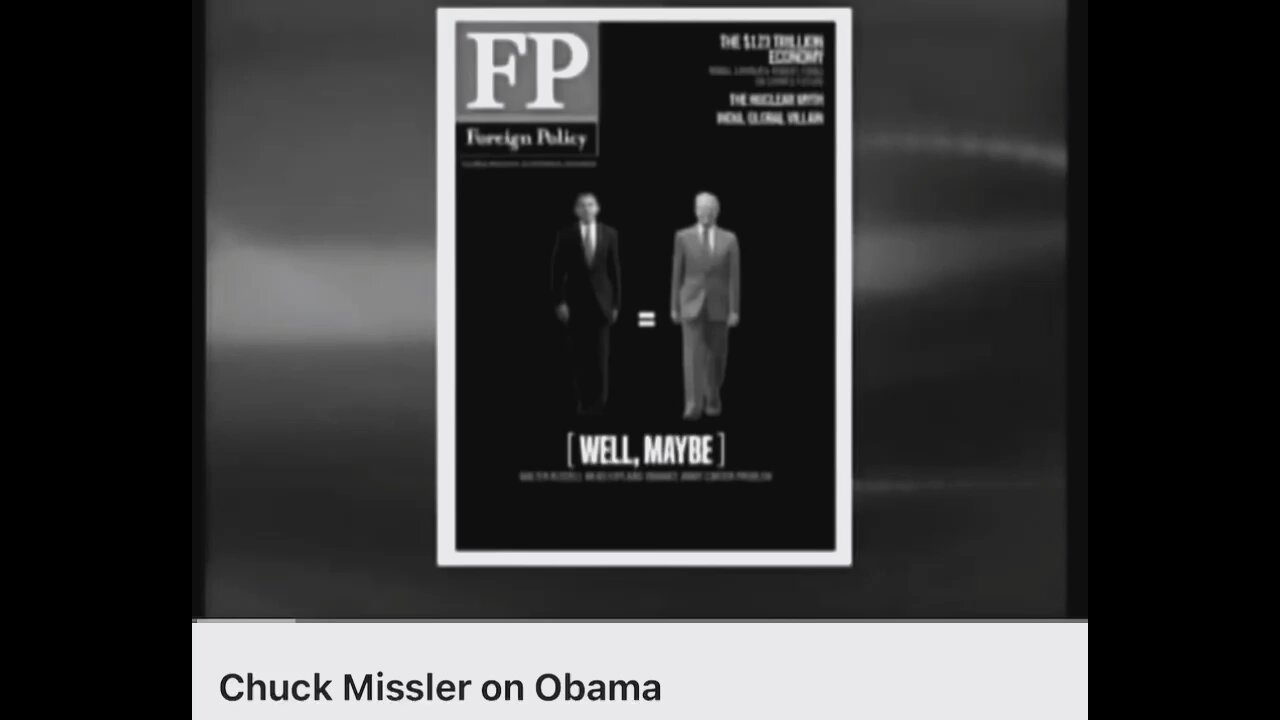 Late Dr. Chuck Missler warns about OBAMA in 2010