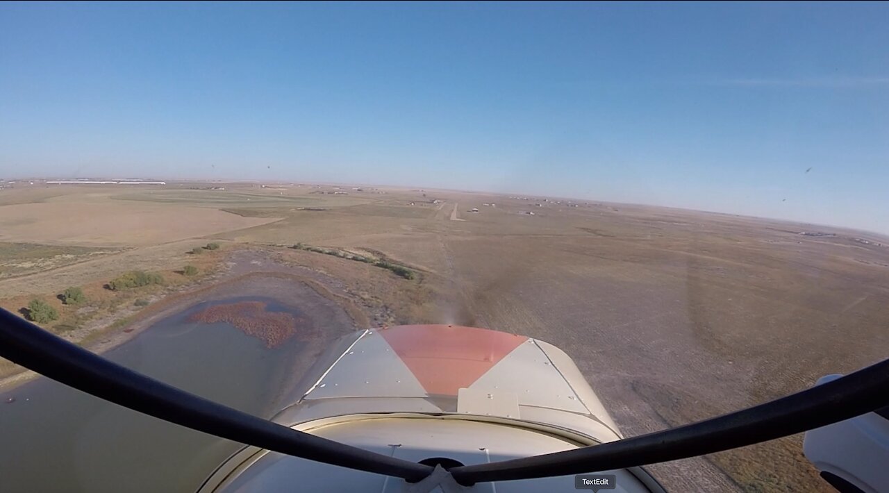 Kutcher Field in a PA-18 Super Cub