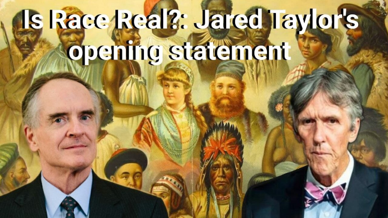 Is Race Real?: Jared Taylor's opening statement (part 1/3)