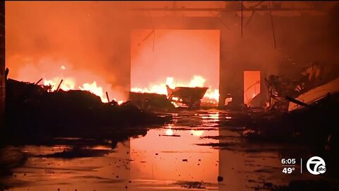 Fires at Packard Plant deemed suspicious