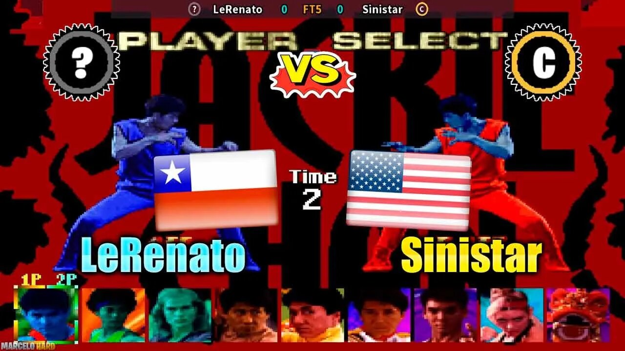 Jackie Chan in Fists of Fire (LeRenato Vs. Sinistar) [Chile Vs. U.S.A.]